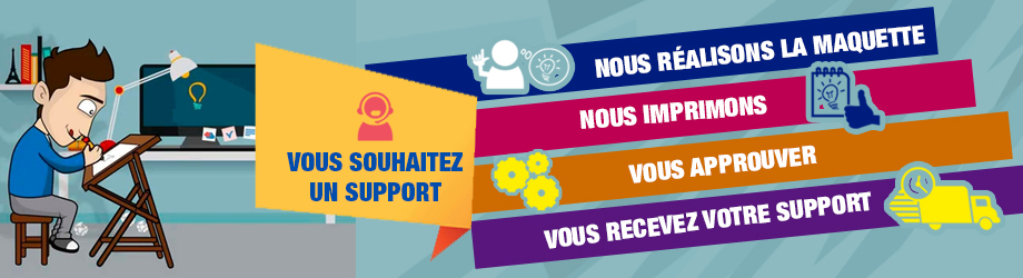 Marche à suivre pour vos commandes de support publicitaire